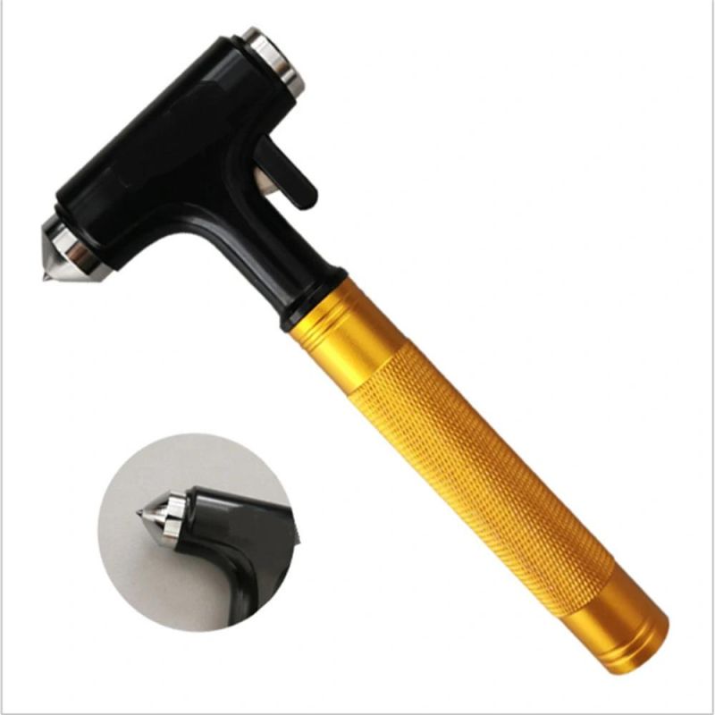 Camping Multi Functions All-Metal Car Safety Escape Hammer