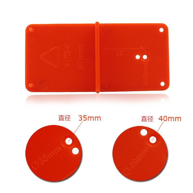 35/40mm Hinge Hole Locator, Hinge Template Drilling Plate Positioning Tool