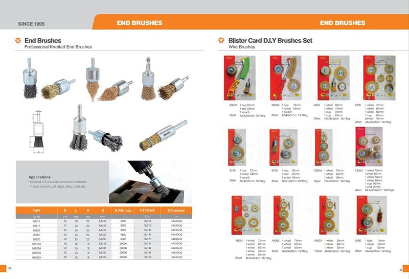 Grinding Brush & Steel Wire End Brush (GM-GT208)