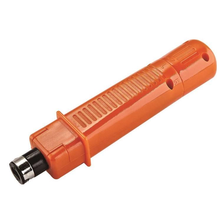 Punch-Down Tool Network Impact Punch Down Tool RJ45 Rj11 for Wire Cutting Crimping Double Headed Blades Cat5e CAT6 Cable Wire Tracker