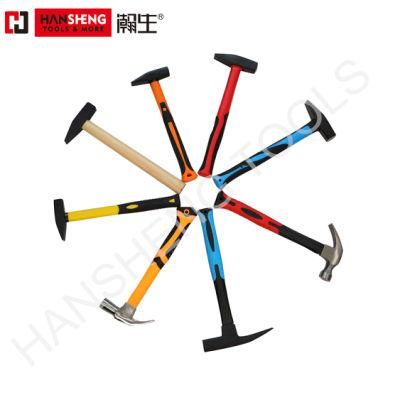 500g, Made of Carbon Steel, PVC Handle, Machinist Hammer, Rubber Hammer, The Longer Handle Stoning Hammer, Claw Hammer, Bottle Opener Hammer, Bricklaye