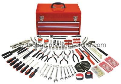 297 Piece Mechanics Tool Kit in Three Drawer Chest Tool Set