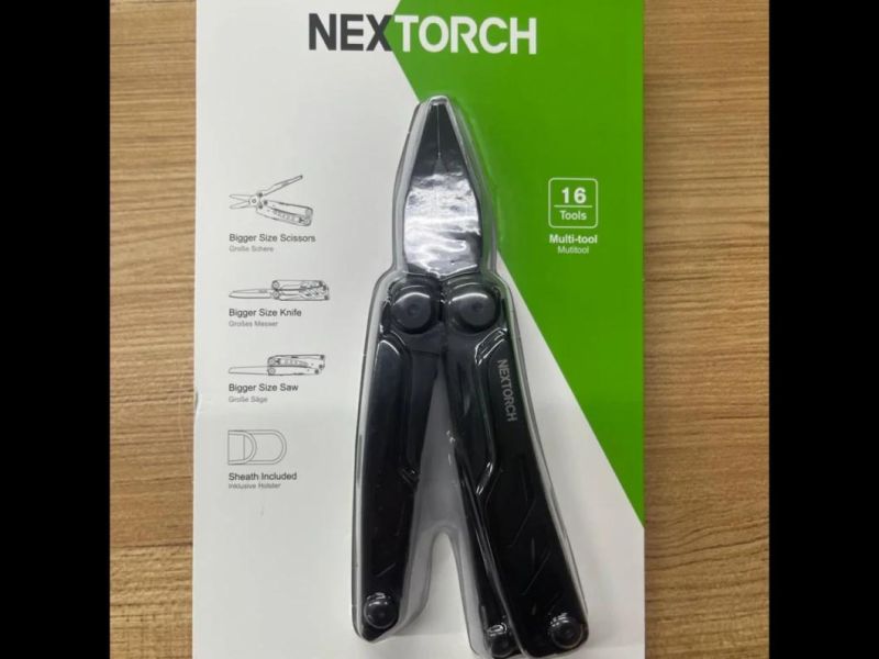 New Arrival Multitool Pliers Multi-Purpose Pocket Knife Pliers Kit Nextorch M10 420 Durable Stainless Steel Multi-Plier Multi Tool