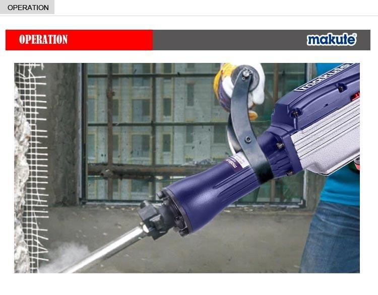 Makute Demolition Hammer Breaker 85mm SDS Chuck with Drill Bits