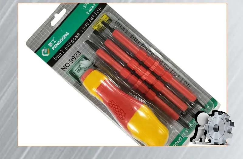 Commonly Used Screwdriver Combination Sets with Magnetic Manual Tools