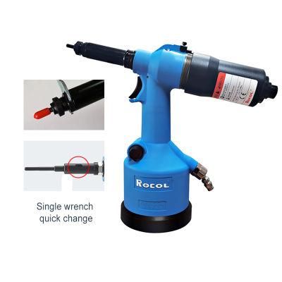 10%off 3500rpm Pull 19.1kn M3-M12 Nuts Air Rivet Tool