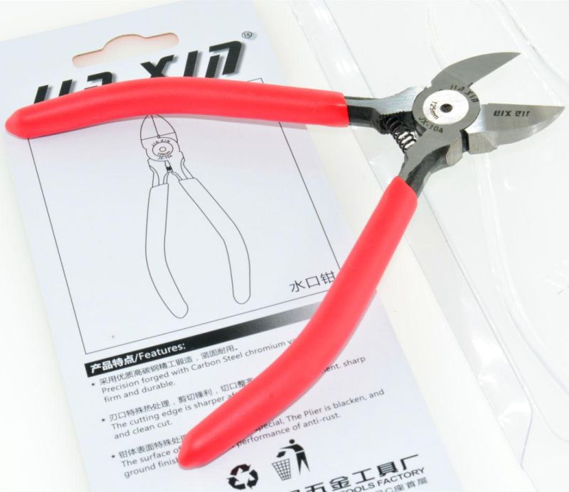 6-Inch Pliers with Spring 5-Inch, 4 Inch Diagonal Cutting Pliers