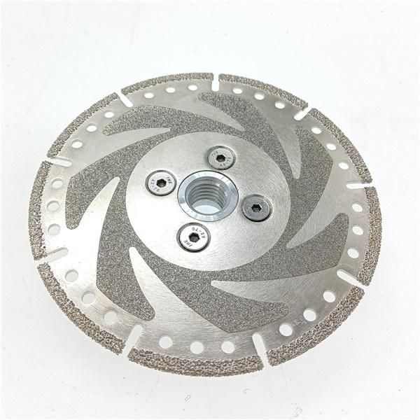 125mm Electroplated Marble Saw Blade with Flang