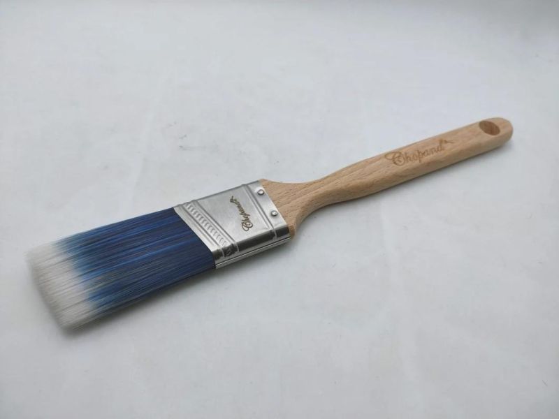 100% Natural Boild Bristle with Wooden Handle 1.5inch Paint Brush