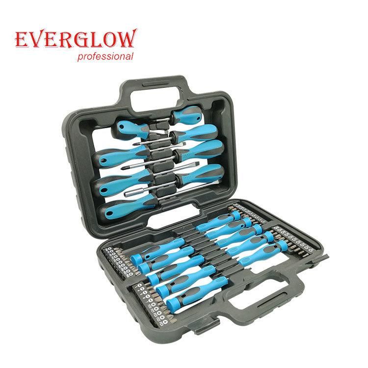 Ratchet Screwdriver Bits with 58PC Screwdriver Set with Blow Box