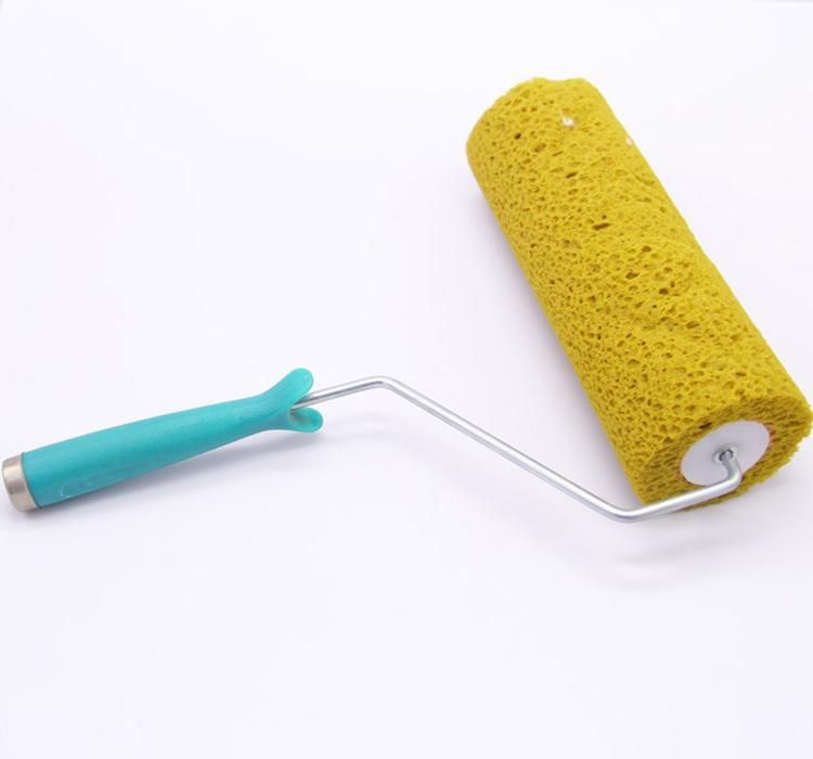 Wall Paint Roller with Plastic Handle Room Decoration Paint Roller Brush