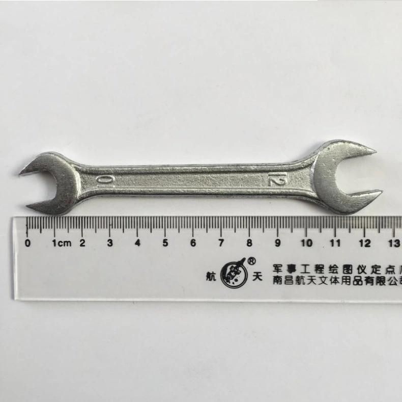 Galvanized Forging Wrench Double End Manual Open End Solid Wrench