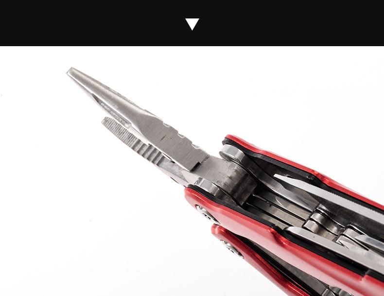 Amazon Hot Selling Wholesale Aluminum Handle High Quality Stainless Steel Pliers Multitool Pliers