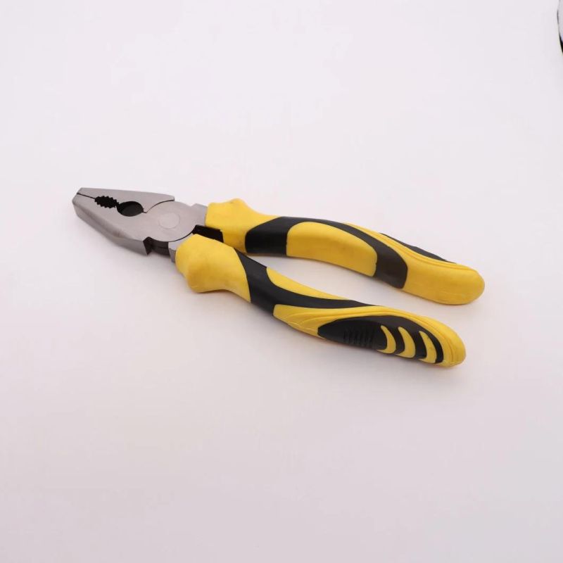 Customzied Logo Pliers with PVC Handle Made of Screw-Thread Steel Pliers