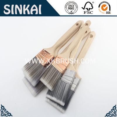 Superior Quality Nylon Paint Brush Natural White Bristle