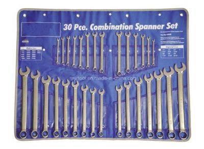 Hot Sale-30 PCS Combination Spanner Set Metric &amp; Imperial