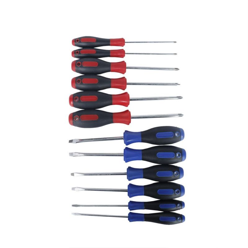 Cr-V Hexagonal Blade and Round Blade Screwdriver or Go Through Screwdriver and Magnetic (MF0120)