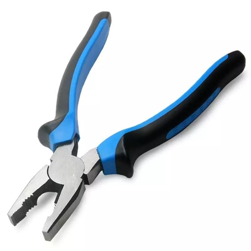 High Quality Rubber Handle Drop Forged Cr-V Pliers