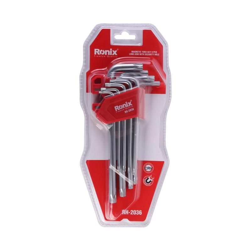 Ronix Allen Key Set Torx Allen Key Flat Head Hex Socket Wrench Magnetic Torx Key