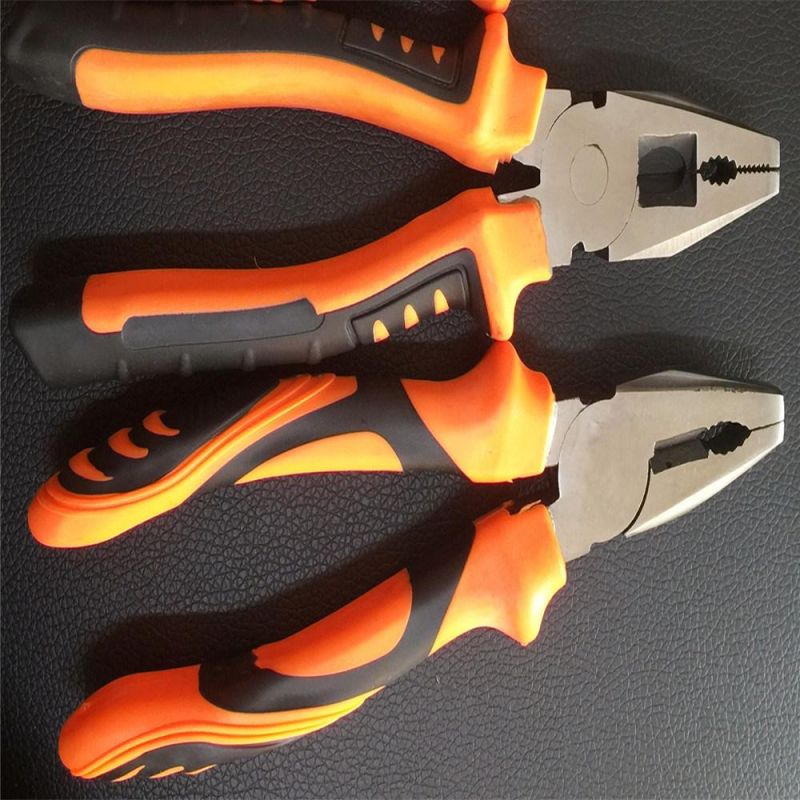 Double Color Handle Cutting Combination Plier