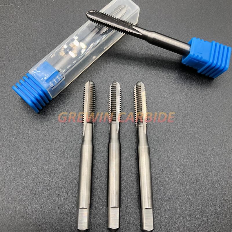 Grewin-High Precision Good Quality M6X1.0 Carbide Machine Straight Tap