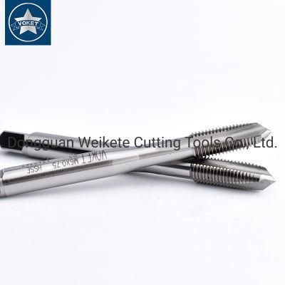 Hsse-M35 JIS Spiral Pointed Taps M11 M12 M13 M14 M15 M16 M18 M20 M22 Metric Screw Fine Thread Tap