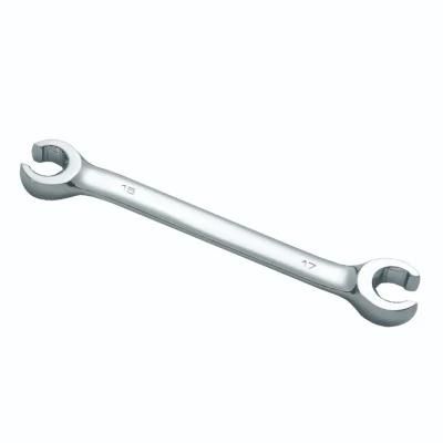 Chrome Vanadium Oil Tube Wrench Double End Flare Nut Spanner