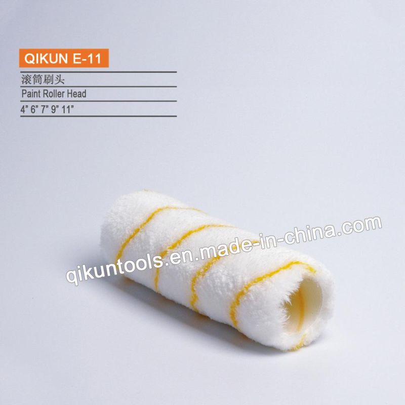 E-04 Hardware Decorate Paint Hand Tools Plastic Handle Acrylic Fabric Paint Roller