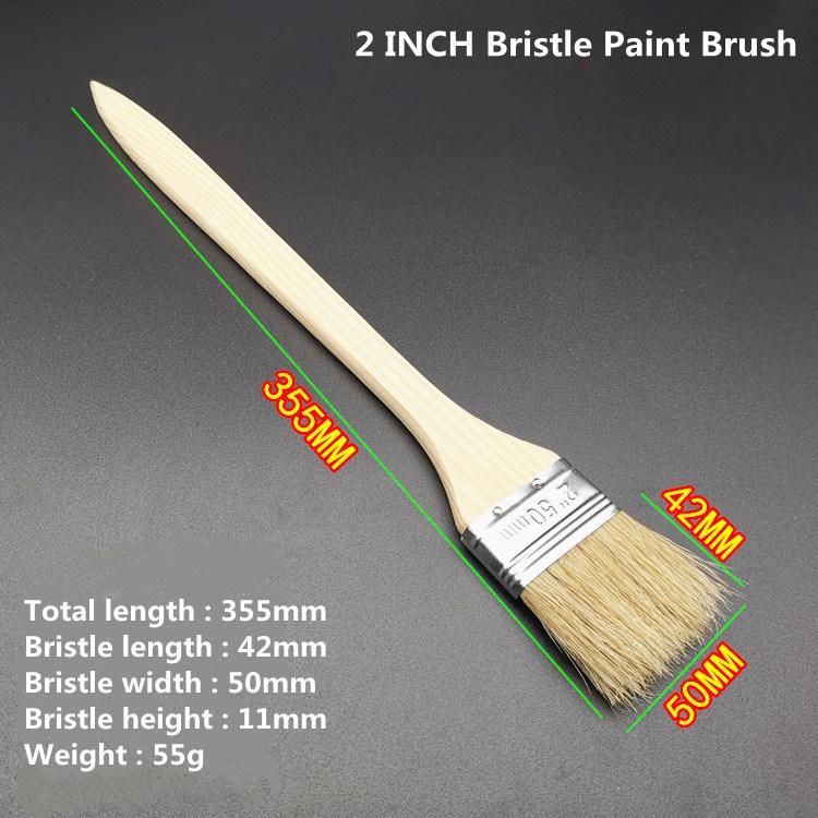 Wooden Long Handle Bristle Paint Brush Dust Removal Brush