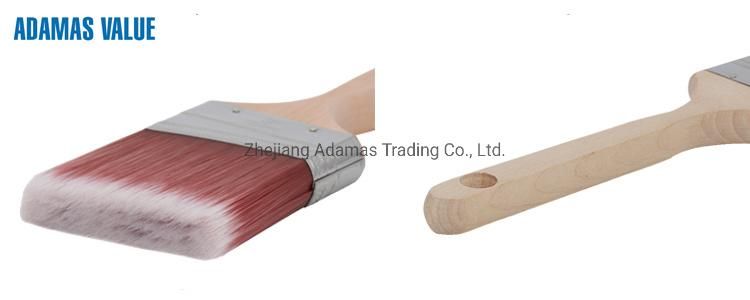 Tapered Synthetic Paint Brush with Long Wooden Handle CF1832103