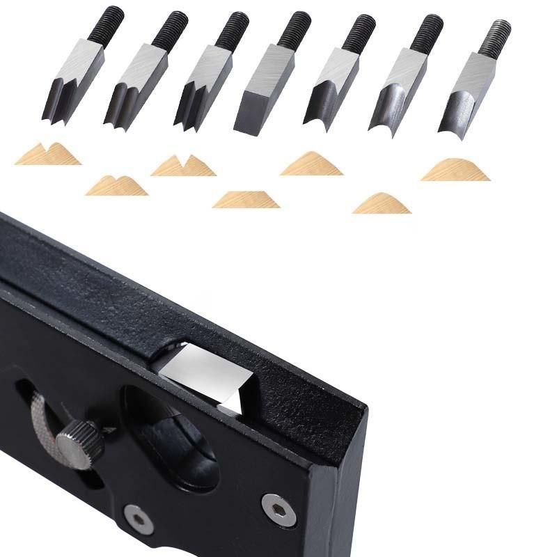 Woodworking Chamfering Planer Adjustable Depth Hand Planer 45 Degree Bevel Planer Multi-Angle Chamfering Function