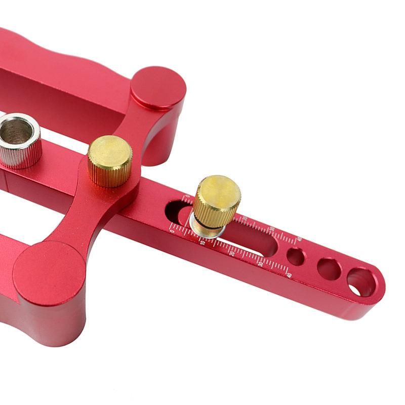 Woodworking Punch Positioner Vertical Three-in-One Hole Opener Dowel/Dowel/Stick Splicing Tool