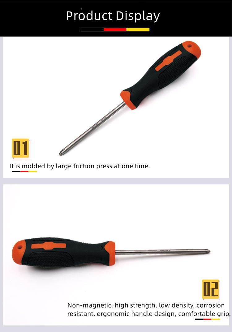 WEDO Titanium Screwdriver Phillips Screwdriver Non-Magnetic Rust-Proof Corrosion Resistan Cross Screwdriver