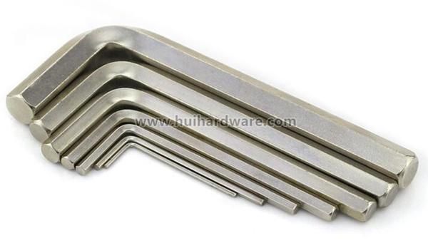 Nickel-Plated Long Arm Cr-V Ball End Hex Spanner