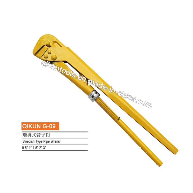 G-01 Construction Hardware Hand Tools American Type Heavy Duty Pipe Wrench