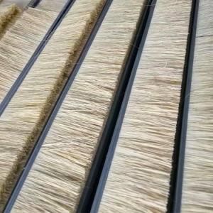 Customized Size Sisal Material Strip Brush Supplier in China