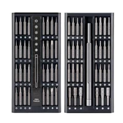 63 in 1 Screwdriver Set Precision Magnetic Screw Driver Bits Torx Hex Bit Handle Mobile Phone Repair Screwdrive Kit Tools