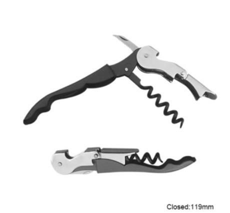 Waiter′s Corkscrew with Anodized Aluminium Handle