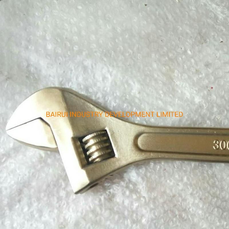 10 Inch Non Sparking Safety Copper Alloy Adjustable Wrench for Sell