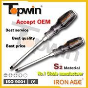 Hot Sale Hand Tool, PVC Handle, S2/Cr-V/45# Blade Bar High Grade Best Screwdriver