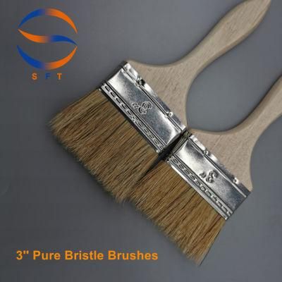 Discount 3 Inch Pure Bristle Brushes Laminating Brushes for FRP