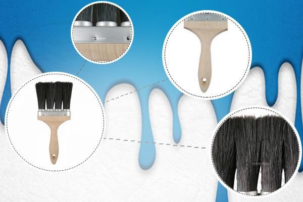 Professional 4 Knot Duster Brush- Paint Brush Cleaning Brush