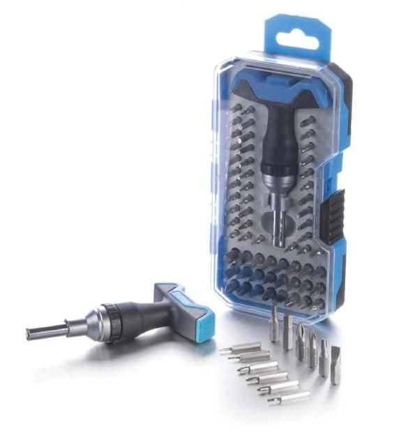 61PC T-Handle Ratchet Screwdriver Set of Cx23061