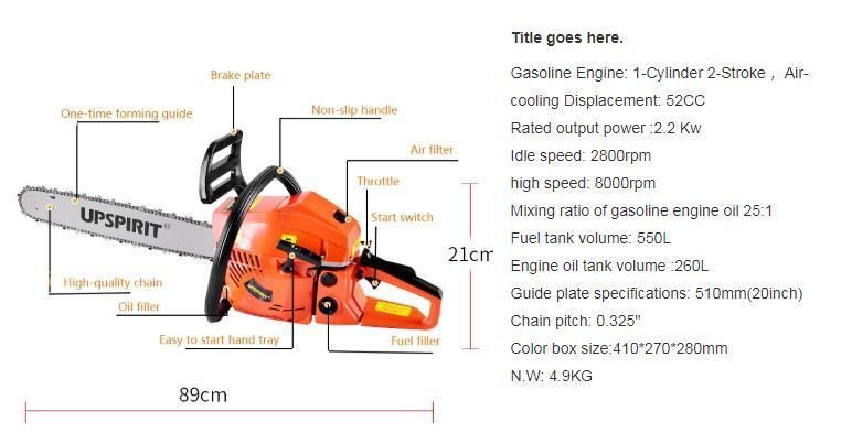 Hydraulic Chain Tile Saw