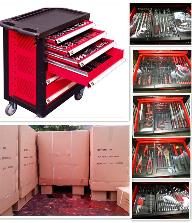 228PCS-7 Drawers Heavy Duty Trolley Tool Set (FY228A)