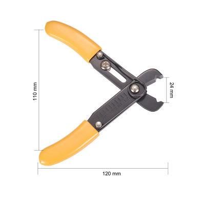 Wire Stripper and Cable Cutter 2in1 Multi Function Tool Optic Fiber Installing Tool