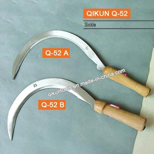 Q-52 Wooden Handle Sickle