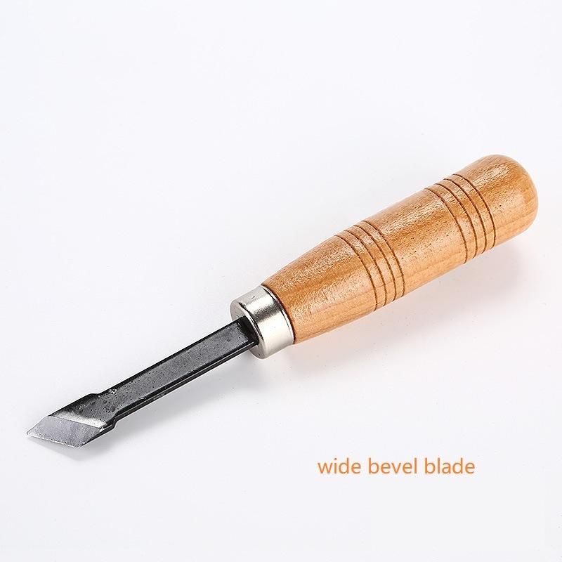 10PCS Hand Tools Wooden Handle Wood Carving Chisels Set (SED-CCW-S10)