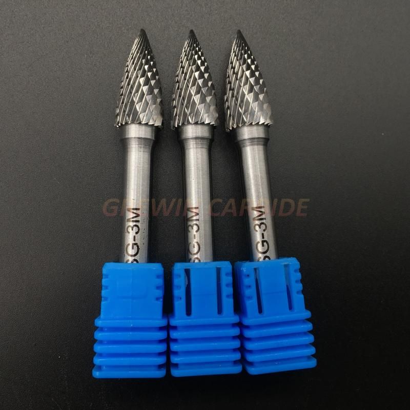 Gw Carbide - G1225m06 Tungsten Carbide Rotary Burr Single Cut