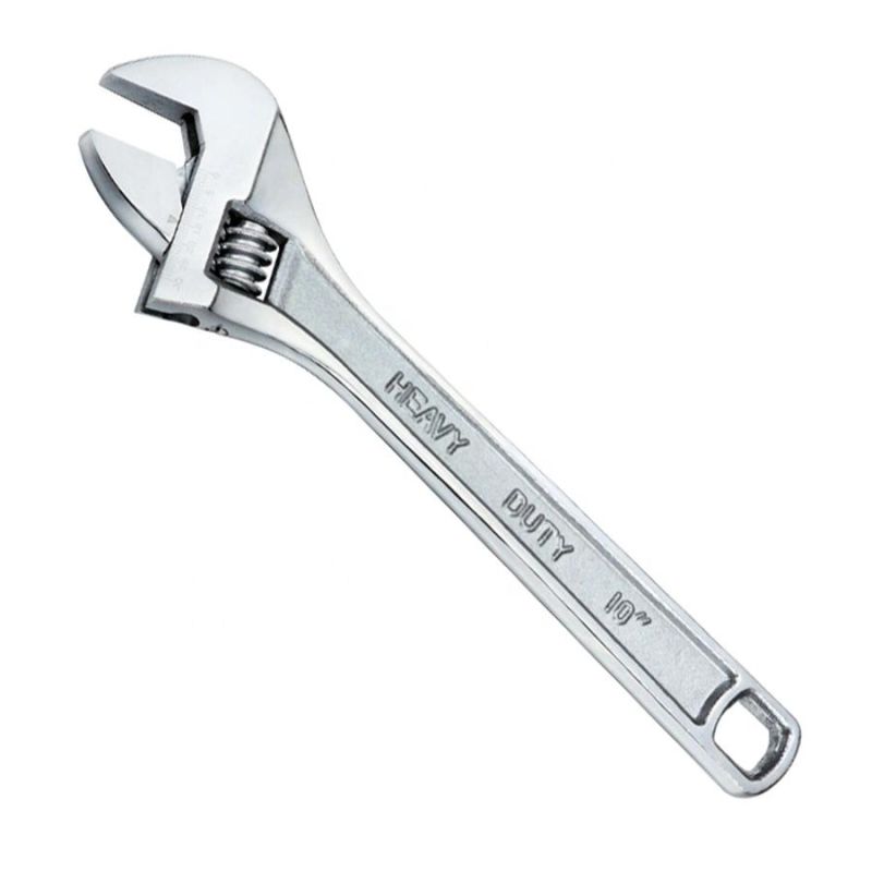 JIS CRV Material Adjustable Wrench, 6′′/8′′/10′′/12′′ Adjustable Spanner